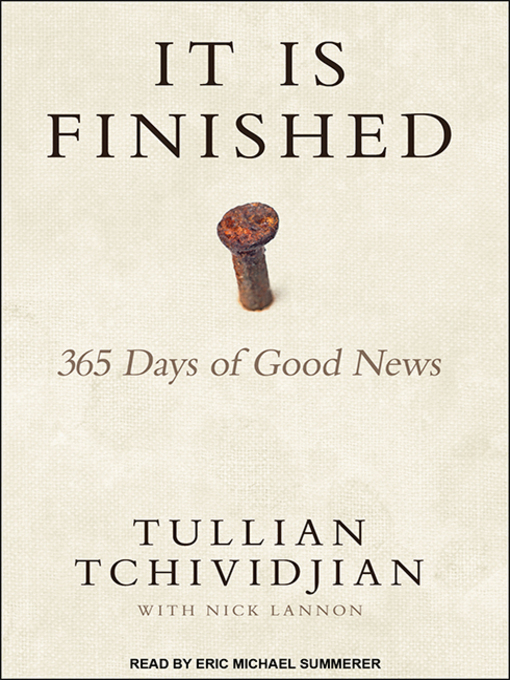 Title details for It Is Finished by Tullian Tchividjian - Available
